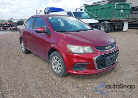 2017 Chevrolet Sonic Lt Auto from USA, damaged, VIN 1G1JD5SH0H4104591